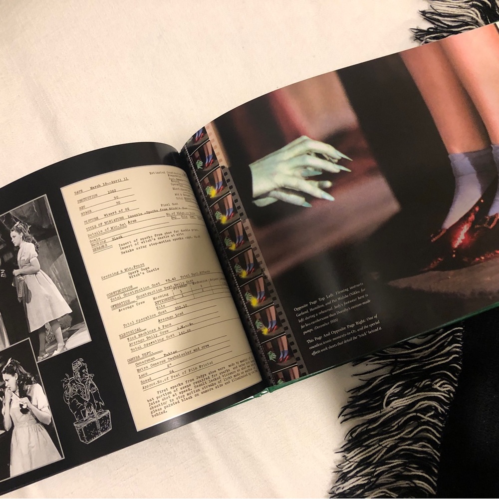 Collectible wizard of oz book
